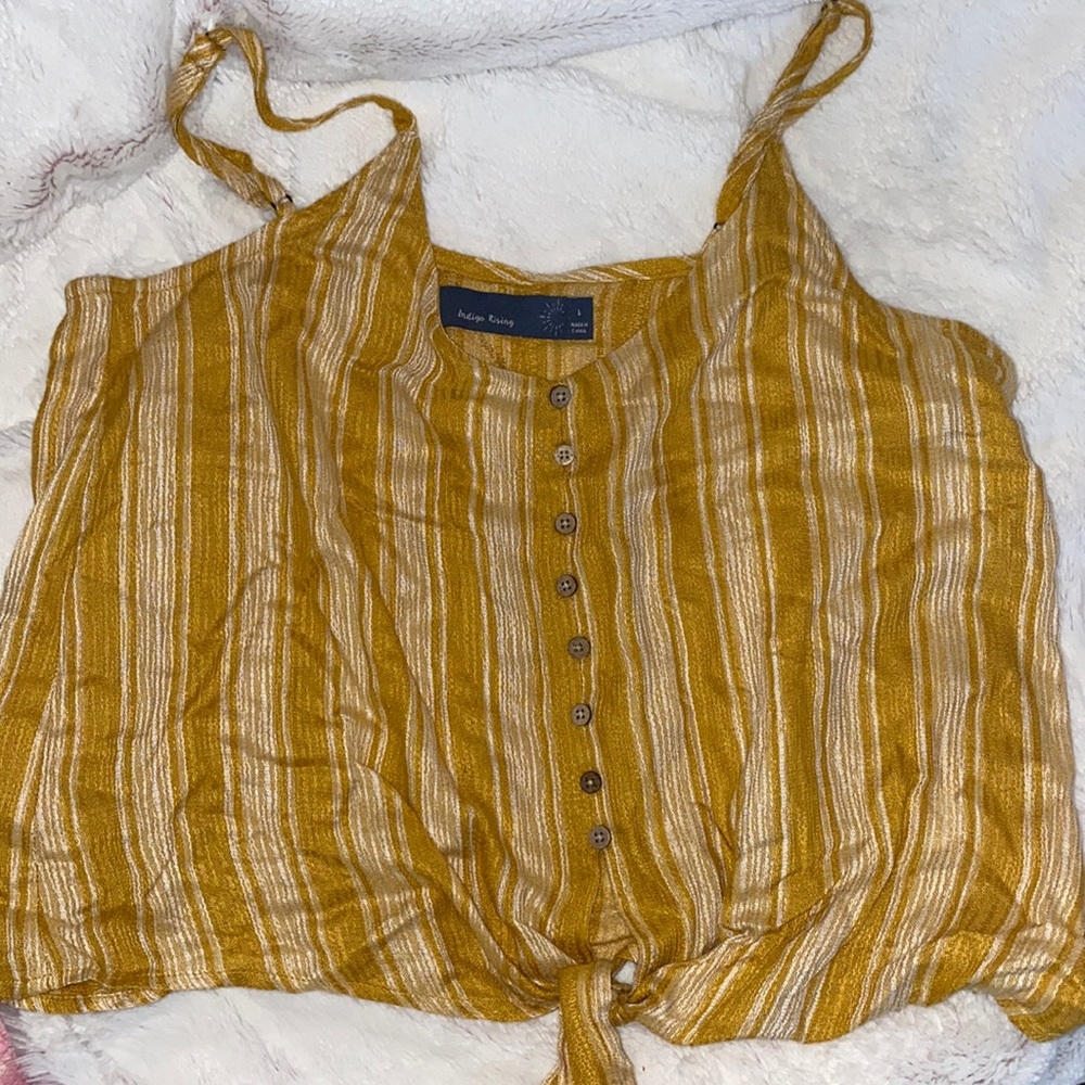 Larger tank crop top